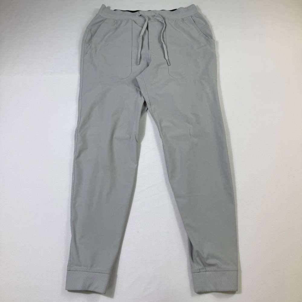 Lululemon ABC Jogger 30" Mens Medium Grey Warpstreme Athletic 4 Way Stretch Pant